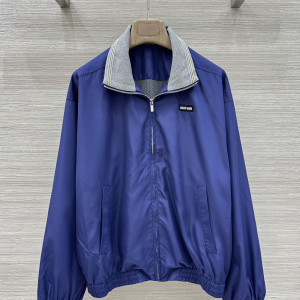 Miu 스프링 컬렉션 바람막이 재킷