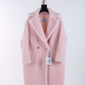 MaxMara 핑크 테디베어 코트