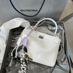 BALENCIAGA 화이트 토트백