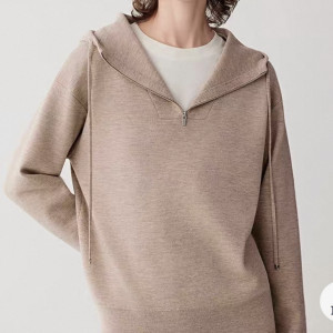 M5141 연결 후드 집업 상의