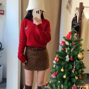 M5138 멀티 트위스트 니트 스웨터