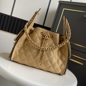 CHANEL 26P 춘하 위빙 호보백